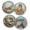 Emotionaler Unterstützungsaffe Münze Inspirierende Challenge Münze mit „Einen Tag nach dem anderen Du bist nicht allein“ Doppel?Zweiseitiger Sammler-Token-Geschenk für Angst