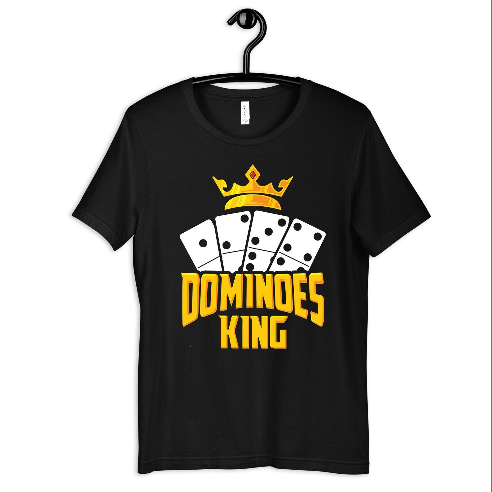 Dominoes King Shirt, Funny Dominoes Tee, T-Shirt, T-shirt,T-shirt, T-shirt, Tank Top S