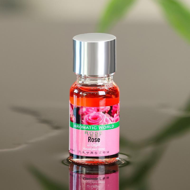 Hanging Car Air Freshener Ornament with 10ml Plant Fragrance Refill