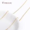 Wholesale Bulk Metal Chains 18K Gold Plated Metal O Shape 2.0MM Thin Chains For DIY Handmade Jewelry Making Accessories