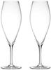 Kimura Glass Shop [Flute Glasses 6oz, Set of 2, No Box] Champagne Glasses, Beer Glasses, Pair Glasses, Wedding Gift, 60th Birthday Gift, Housewarming