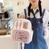 Goods Backpack Contrasting With Large Capacity And Adjustable Shoulder Straps