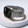 Titanium Strap For Apple Watch Ultra 2 49mm 45mm 44mm 42mm  Luxury Men Business Band For iWatch Series 9 8 7 6 5 4 Se 40mm 41mm