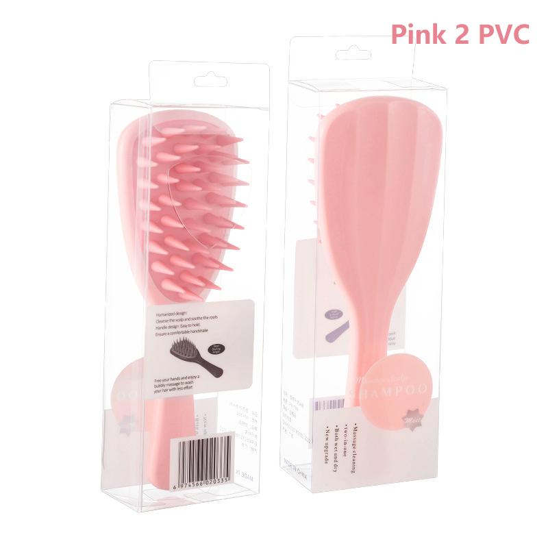 Long Handle Shampoo Brush Silicone Scalp Massage Comb Hair Washing Brush Head Massager Bath Brush Body Scrubber Hair Accessories