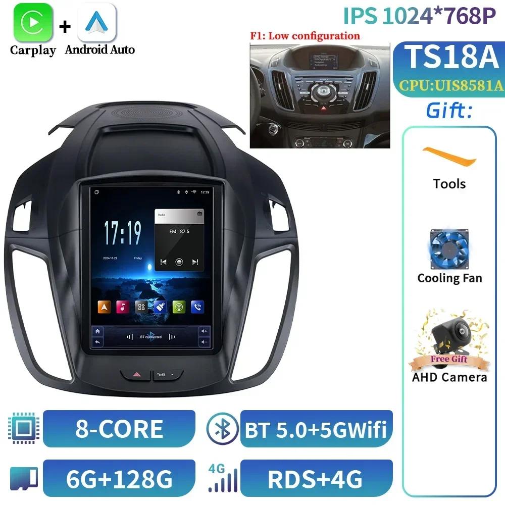 9.7inch Android Car Stereo Radio Multimedia Video Player For Ford Kuga 2 Escape 3 2012-2019 Navigation Carplay Automotive Screen