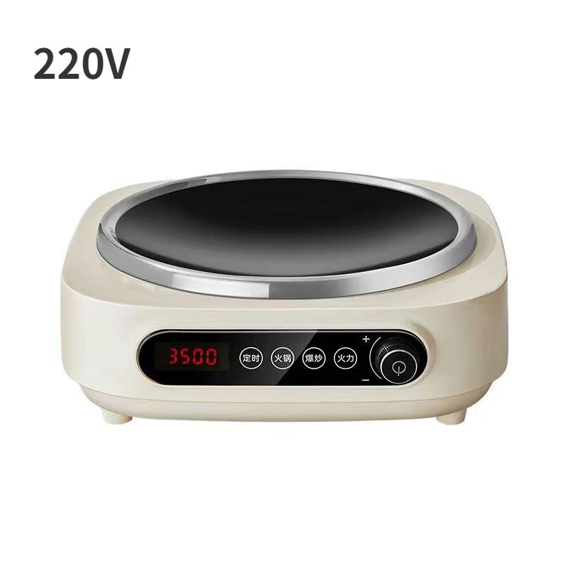 New Concave Induction Cooktop Induction Cooker for Stir-fry with 3500W High Power and Rapid Heating for Home Kitchen 220V