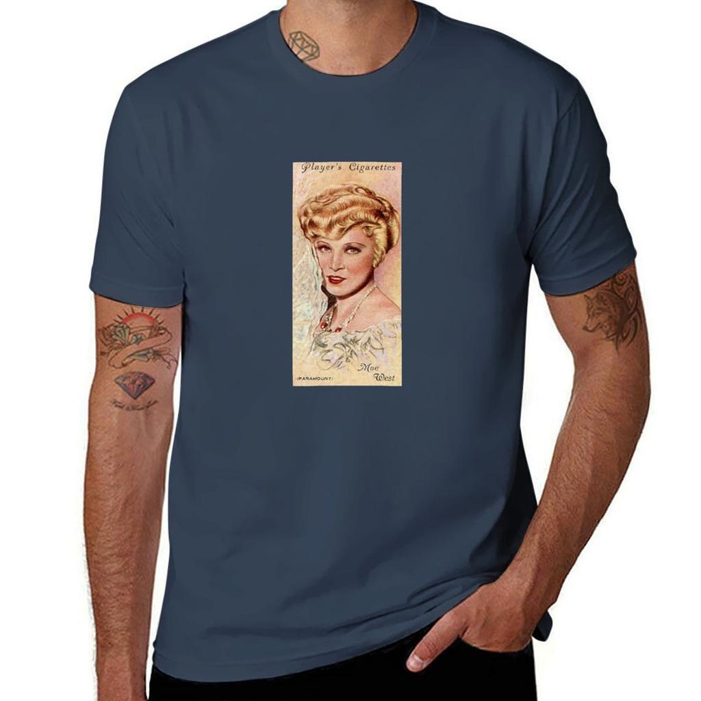 Mae West Tshirt Large Size Basic Casual Tshirt
