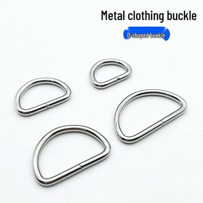 Lasbare Halfronde Metalen D-Ring Gesp - IJzeren DIY Tas Haak Accessoire