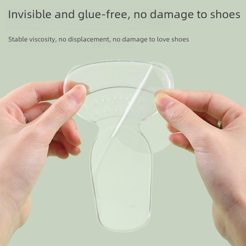 Silicone Heel Grips Anti-Slip Cushions for Women's High Heels