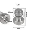 5 Stück 1/4" Edelstahlschraube 1/4-20 Gewindebolzen Anti-Lockerungs Kamera Befestigungsschraube Kamera Schnellwechselplatte Feststellschraube