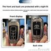 Zinc Alloy Car Key Case Cover Shell Fob For Toyota Prius Camry Corolla CHR C-HR RAV4 Land Cruiser Prado Car Keychain Accessories