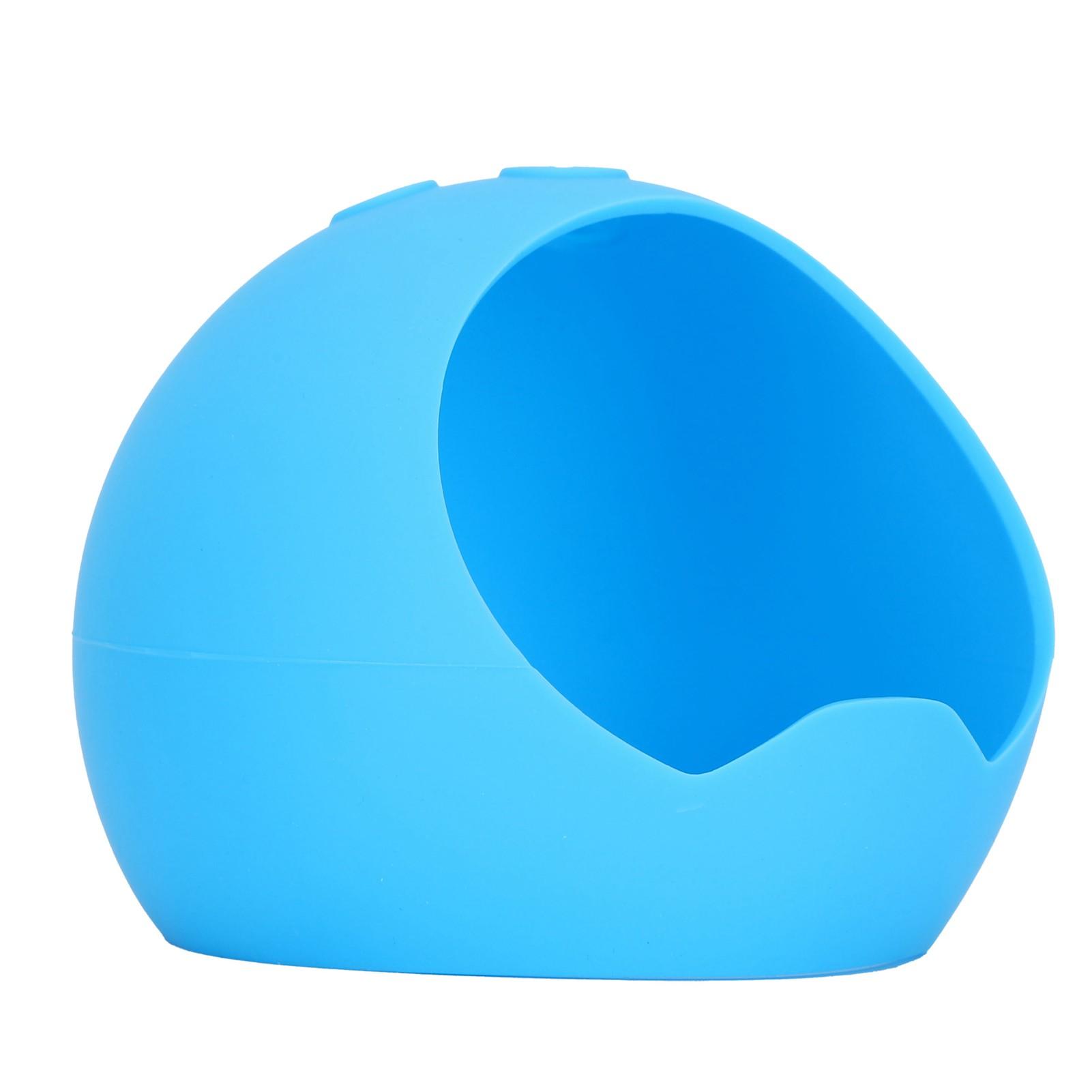 

Силиконовый чехол для динамика, легкий противоскользящий, ударопрочный, пылезащитный, защитный чехол для смарт-динамика Dot синий