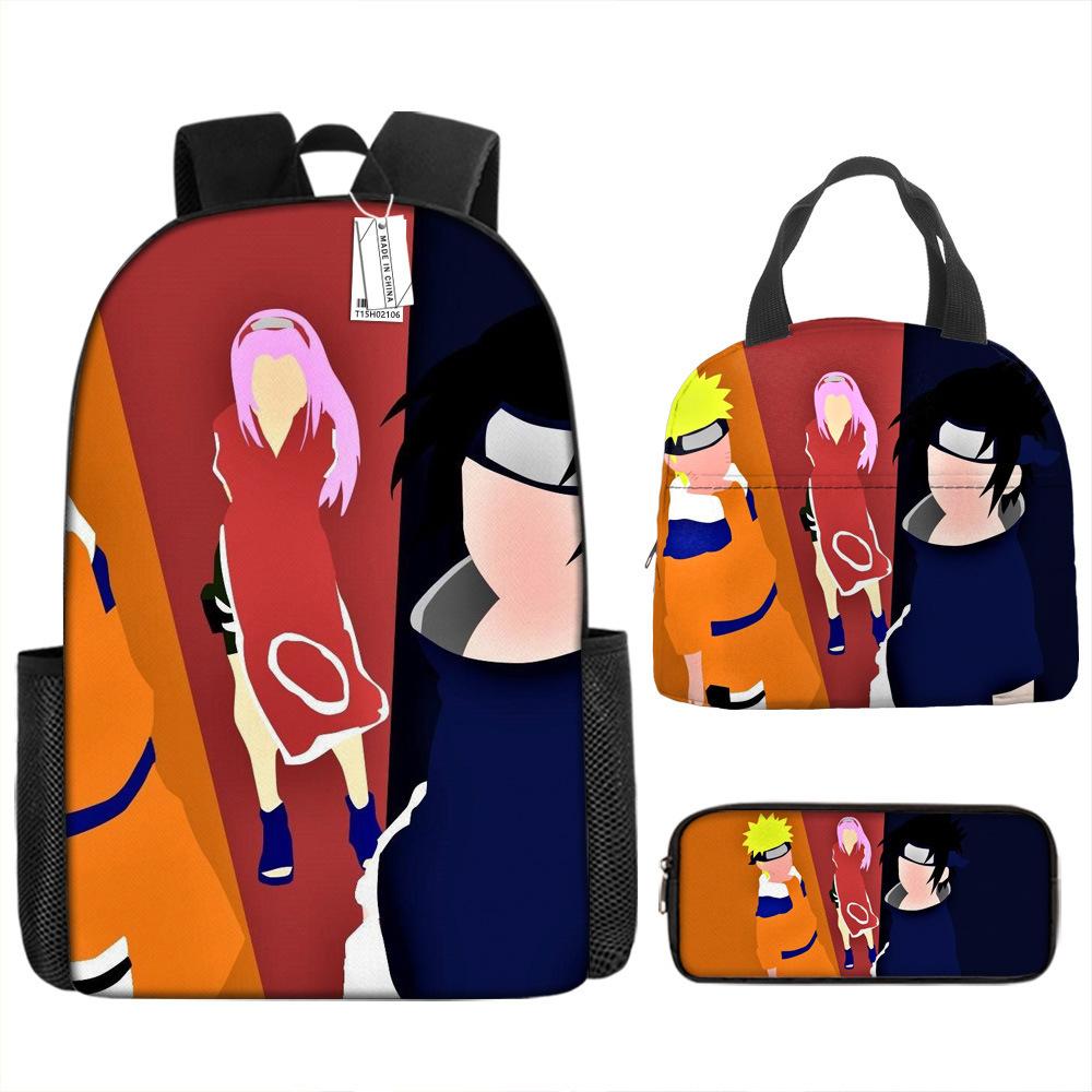 Elementary school students Naruto backpack 34th 5th 6th grade children's large-capacity backpack anti-splashing water