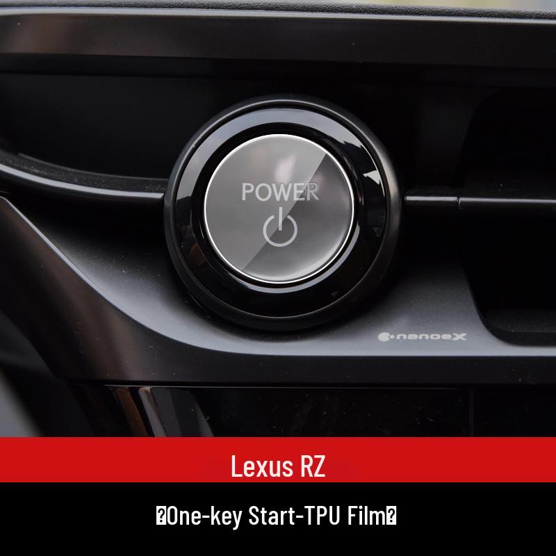Fits 23 Lexus RX350h Models: Center Console Gear Shift & Navigation Display Tempered Film.