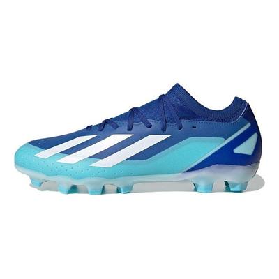 X Crazyfast.3 Minimalist Comfortable AG HG Artificial Turf Fabric Shock Absorbing Non-Slip Wear-Resistant Breathable Soccer Shoes ID9345