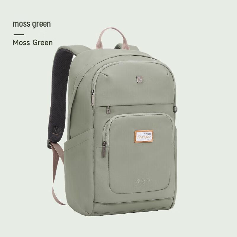 OIWAS Women s Large Capacity 14-inch Laptop Backpack мох зеленого