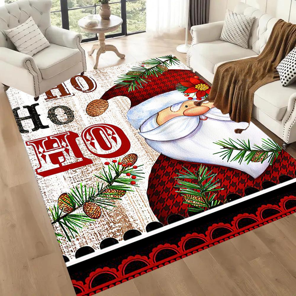 Christmas 202 Area Rug Perfect for Hallway Dormitory Dining Room Outdoor Antislip Carpet Office home decor Spiritual Gift