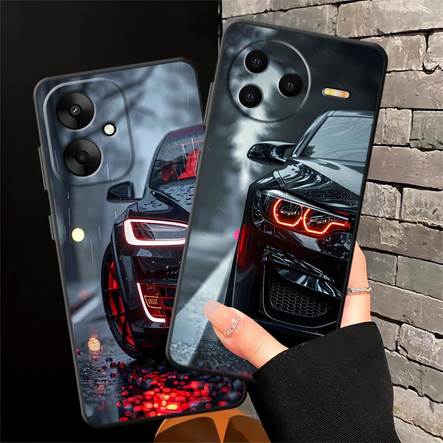 Funda Phone Cover Case for Xiaomi Mi 14 11 13 Lite 10T 12 11T 12X 12T Pro Cool Car Lights