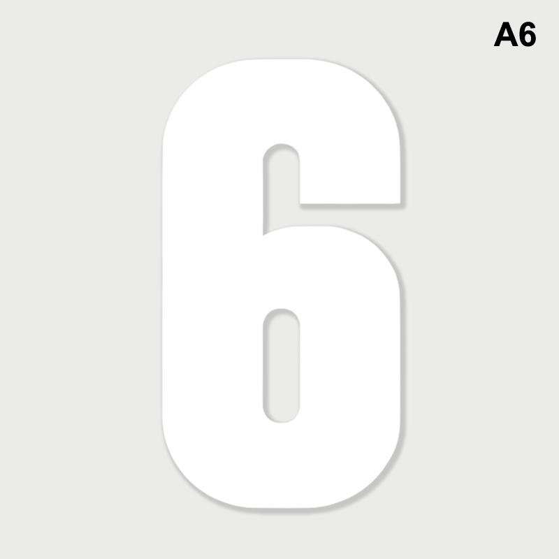 Trash Can Dustbin Number Sticker Self Adhesive Wheelie Bin Stickers Garage Decals Diy Free Combination Weatherproof