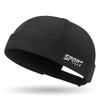 Summer Mesh Beanie Hats Sun Protection Quick-Dry Brimless Hat Women Men Streetwear Hip Hop Hat Adjustable Melon Docker Caps