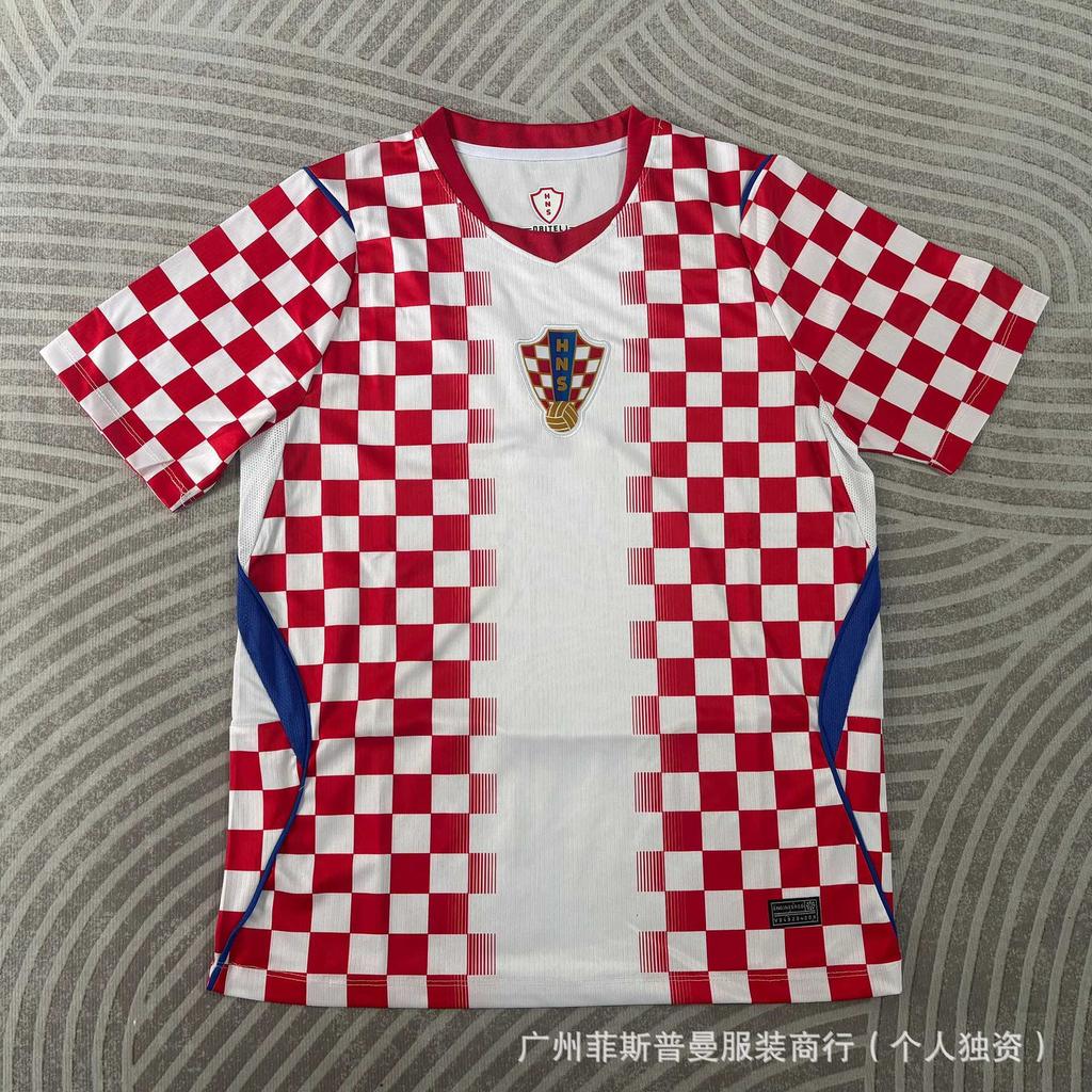 Fußballtrikot Weltmeisterschaft Großhandel Brasilien Argentinien Arsenal Palästina Barcelona Kroatien Frankreich Trikot
