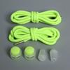1Pair NEW Round Elastic Laces Sneakers No Tie Shoe Laces  Colorful Spring Lock Shoelaces Without Ties Kids Adult Quick Shoelace