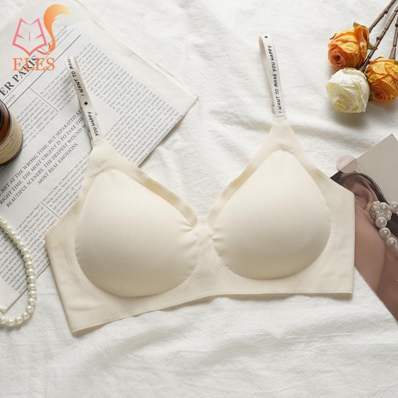 

Бюстгальтер без кісточок, що збирає груди, для жінок з чашкою AB, простий, з глибоким V-подібним вирізом, безшовний, з м якою підтримкою, товстою чашкою, бавовняний бюстгальтер XL бежевий