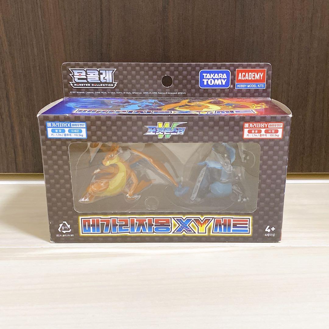 

[Б/У] Покемон Монколле Мега Чаризард X и Мега Чаризард Y Корейская версия