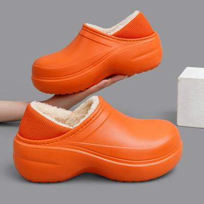 Winter Slippers Warm Shoes Winter Women's Cotton Slippers Cotton Shoes Waterproof Daddy Cotton Shoes
