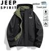 JEEP SPIRIT Herrjacka med huva, utomhus, vindjacka