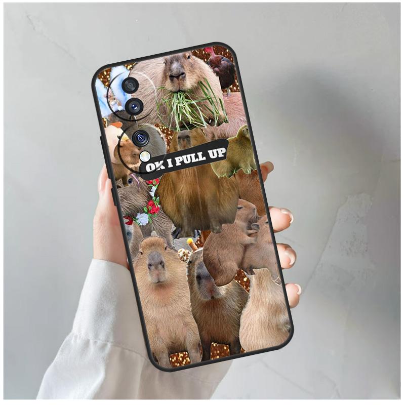 Funny Capybara For Honor Magic 7 Lite 6 5 8 Pro Case For Honor X9d X9b X9c X9a X8c X8b 200 400 50 70 Win RT