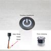 Recessed Touch Sensor Switches Button Dimmable Touch Sensor Button Led Light Controller LED Strip Light Switches