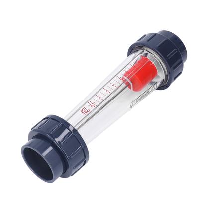 Water Flow Meter Liquid Flowmeter 1.6‑16m³ H Plastic Tube with ABS Float for Measurement