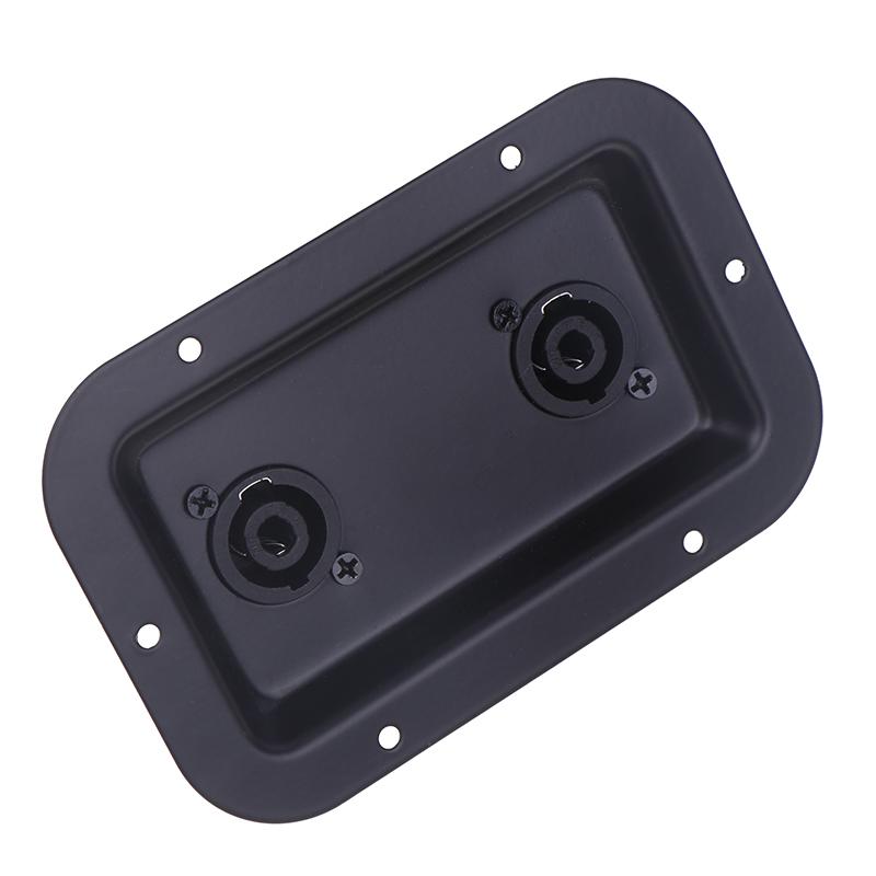 Plate Socket Junction Box Clip Guitar Dual Large For Pa Speaker Cabinets Socket Junction Box Clip Accessories