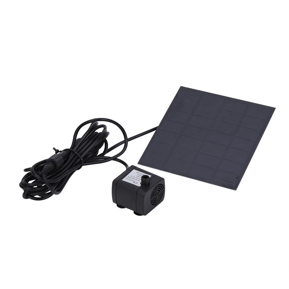 1.4W Miniature BrushLess Aquarium Fountain Pond Solar Submersible