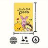Disney Winnie the Pooh Metal Wall Art - 20.32x30.48 Cm, Vibrant Cartoon Decor Featuring Tigger, Piglet, Eeyore & More, Durable M