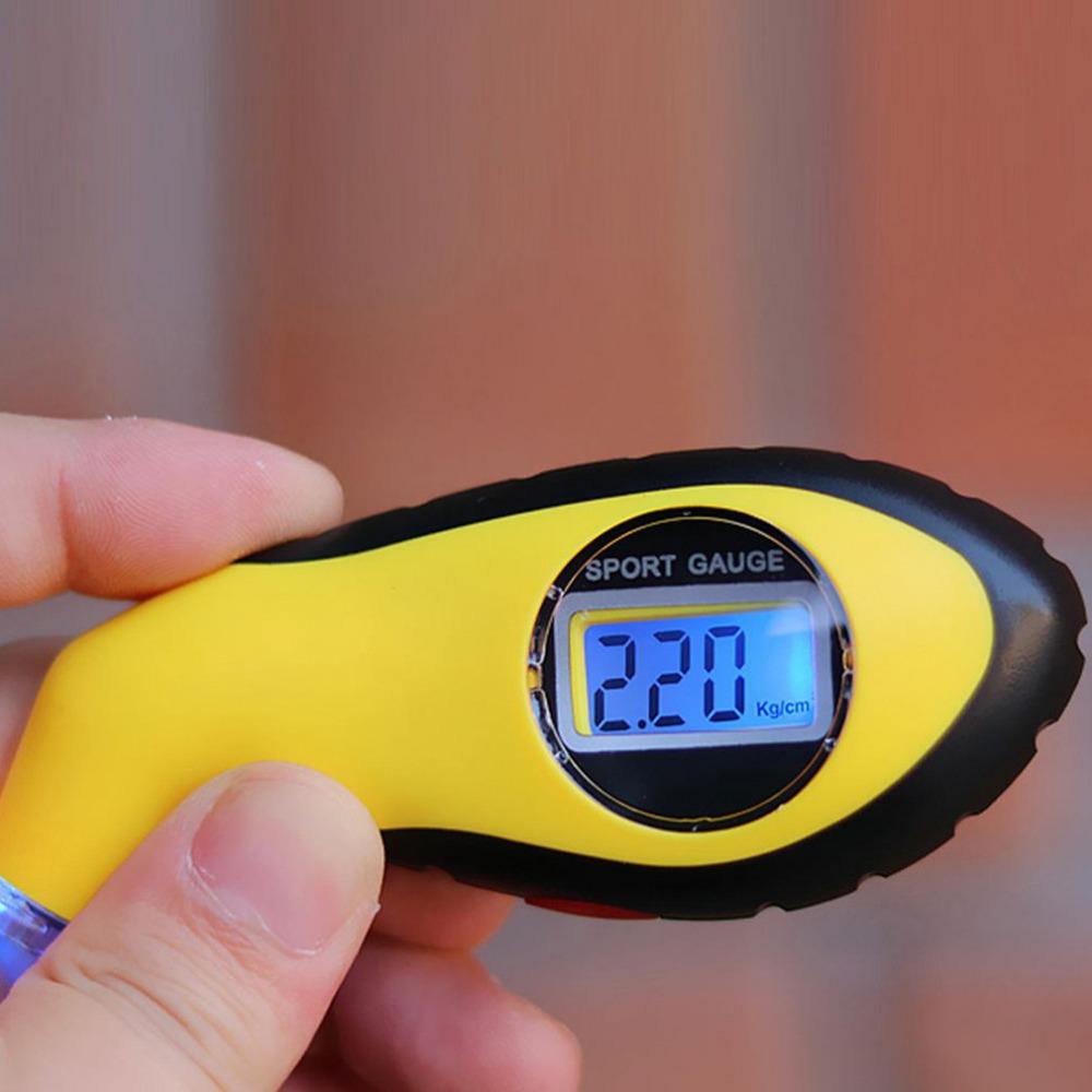 New High-Precision Car Tire Luminous Display Digital Tire Pressure Gauge Backlight Tire Monitoring Meter