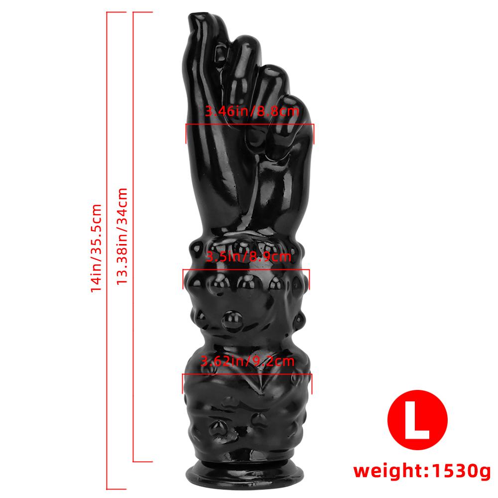 PVC-Dildo-Masturbator, Anal-Plug, Fisting-Requisite, Sex-Spielzeug für Erwachsene, Strap-on-Hahn, großer Schwanz, realistischer Penis, Sklave, BDSM