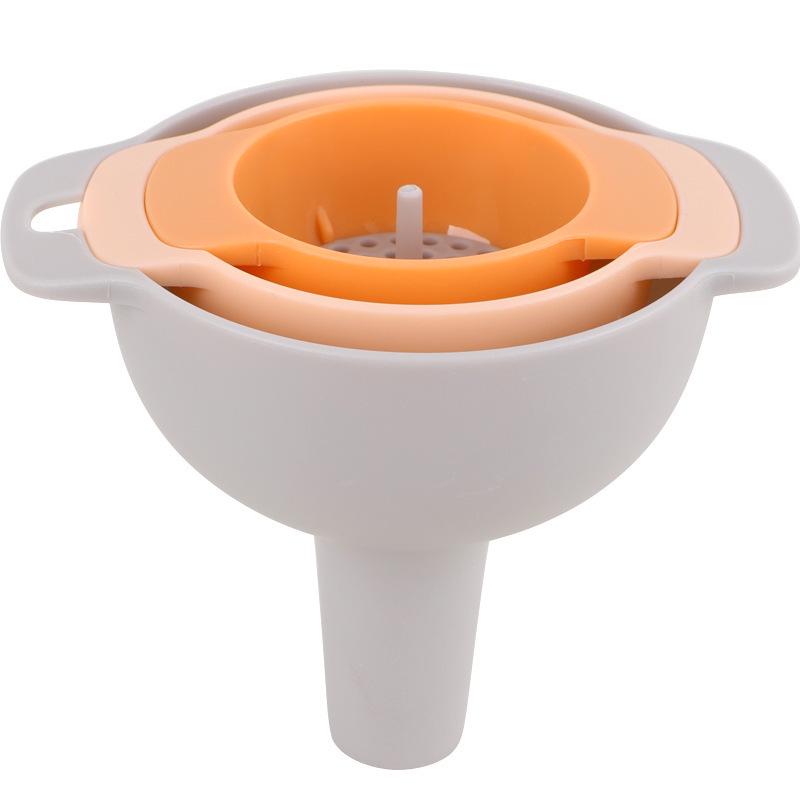 Large and Small Funnel Set with Filter Screen for Oil and Wine Pouring