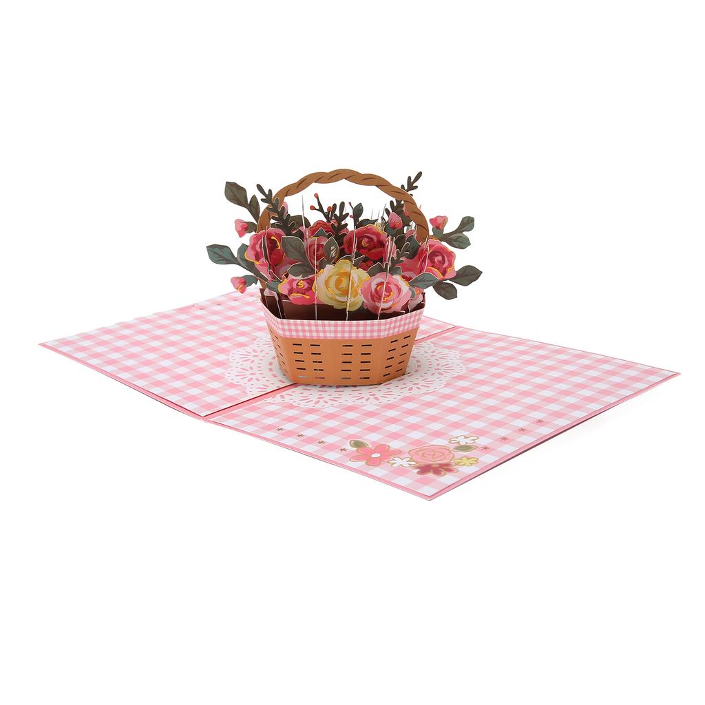 Felicitări Gravură Exquisită Eco-Friendly Felicitări 3D pentru Ziua Îndrăgostiților