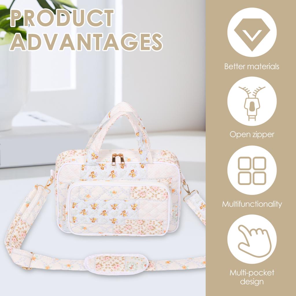 Travel Hanging Toiletry Bag Portable Waterproof Women Makeup Organizer Bag Handheld Large Capacity Cosmetic Toiletry Storage Bag
