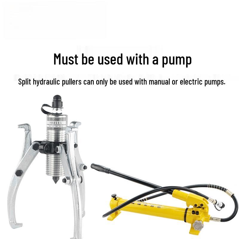 Jundingying 5-Ton Split Hydraulic Puller Set