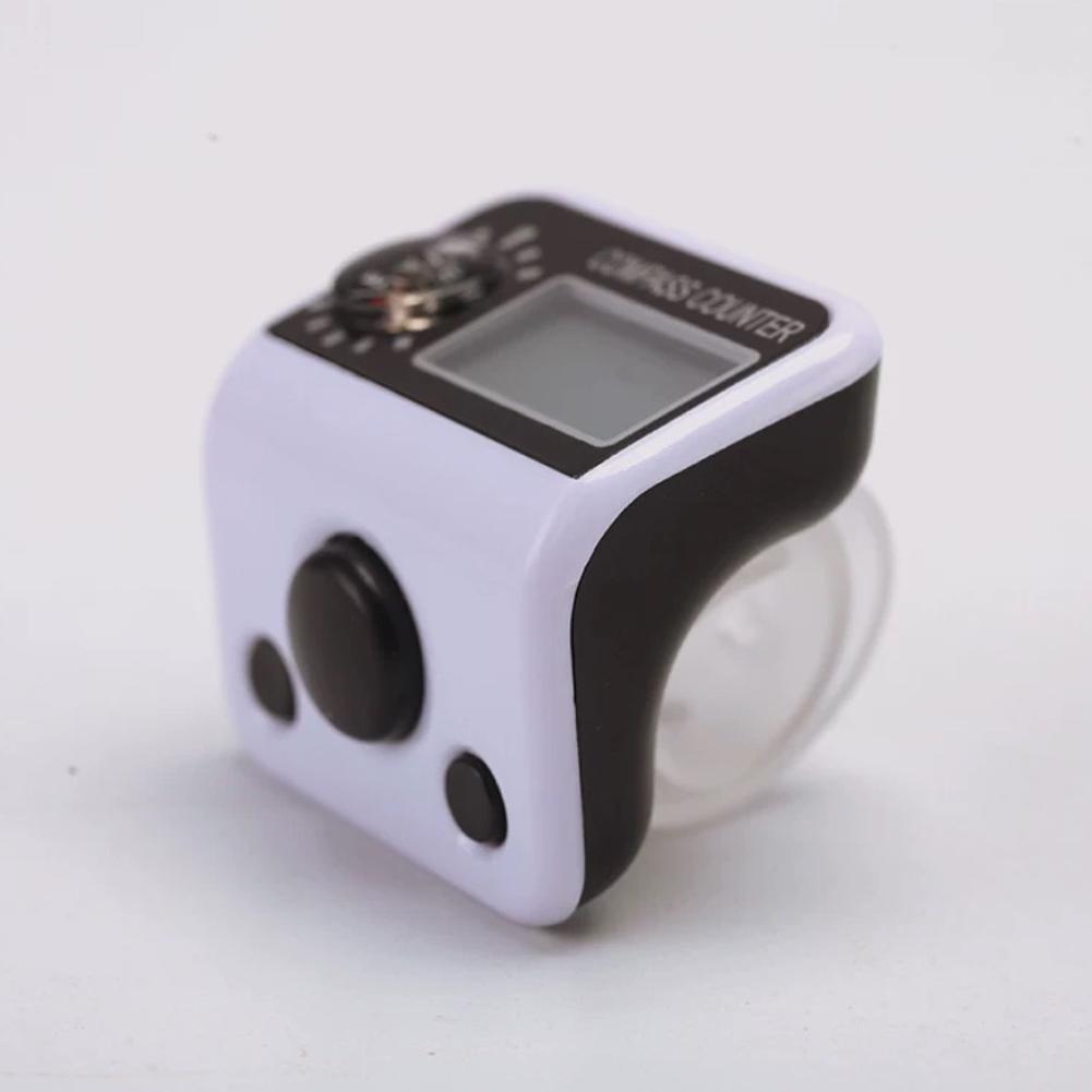 Electronic Finger Counter with Resettable 5 Digital LCD Electronic Digital Finger Hand Tally Counter Count For Sewing