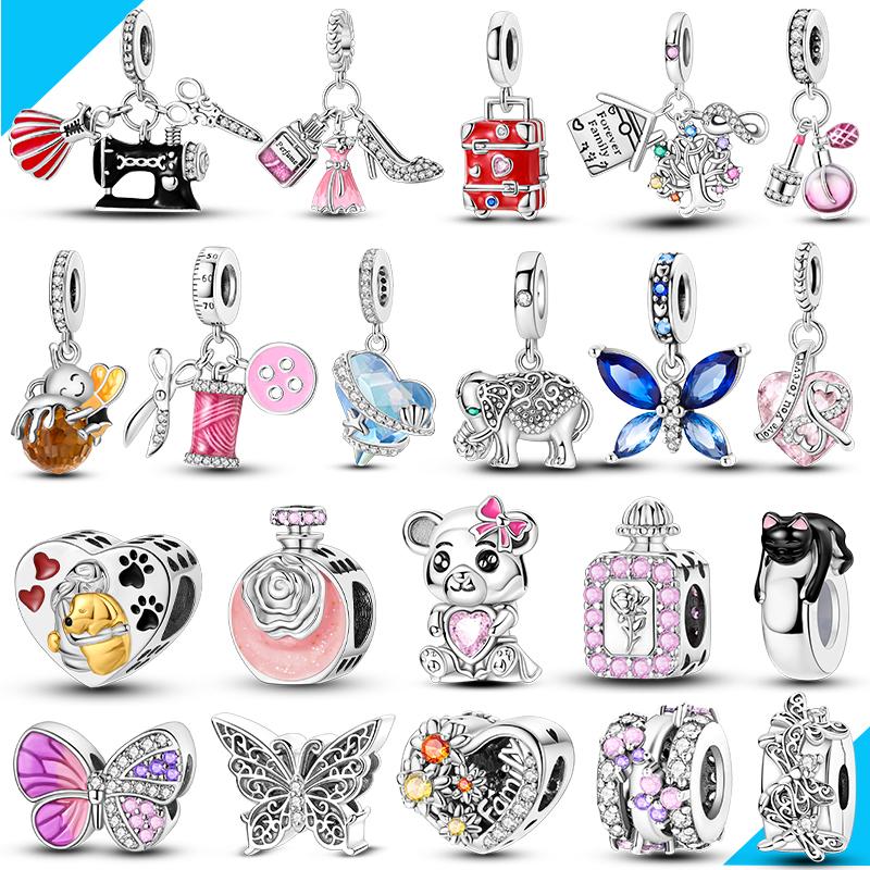 Charmscopper For Woman Pendant Bead Fit Original Bracelet Making Fashion Jewelry Gift