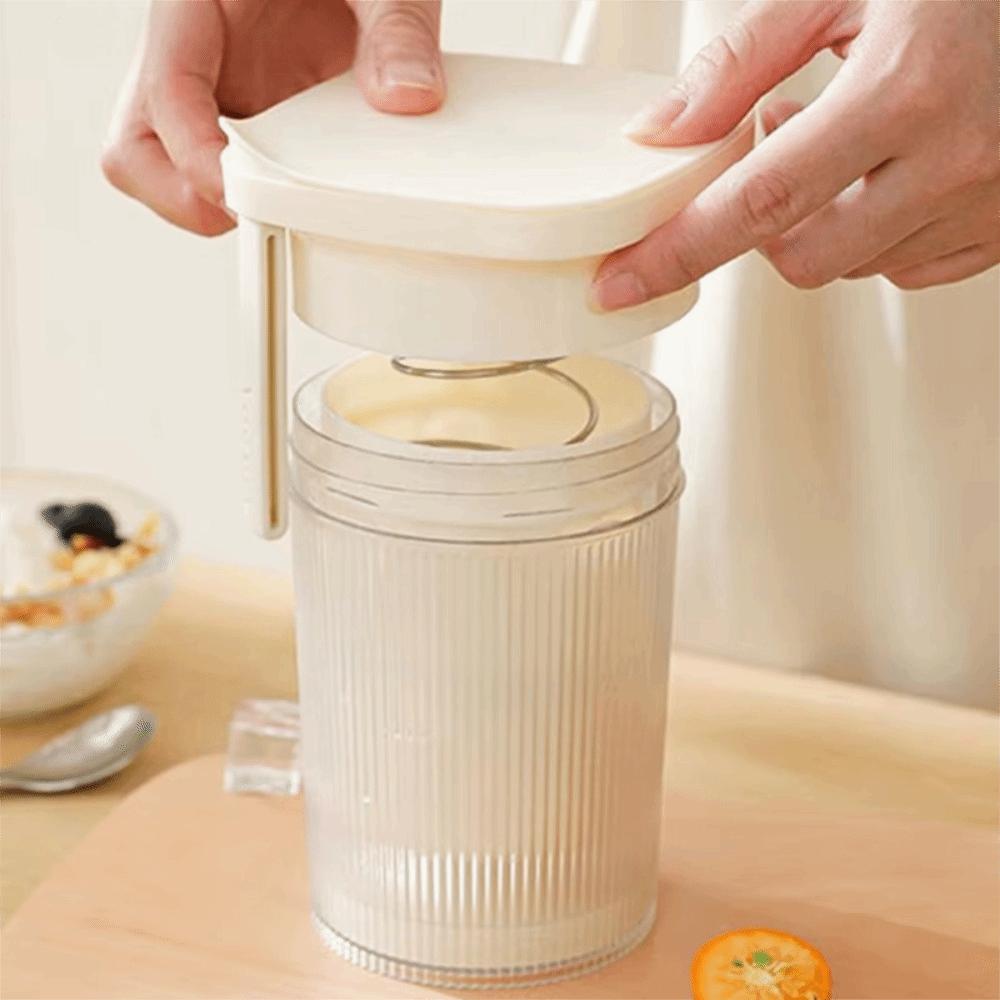 Large Capacity Yogurt Filter Spring Press Type Whey Separator Fruit Juice Filter  Breakfast