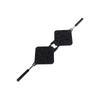 Heart Waffle Maker Pan Aluminum Nonstick Heart Shape Double Side Stovetop Waffle Cake Baking Pan for Home Cafe Breakfast
