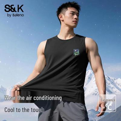 Baleno Men's Ice Silk Sleeveless Sports Vest