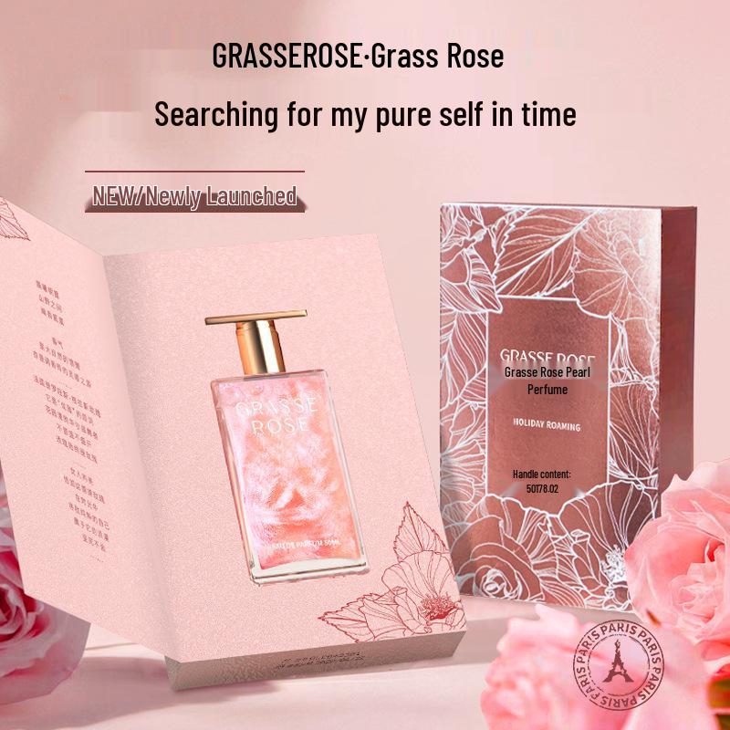 Glass Rose Ladies Perfume - Fresh Long-lasting Light Fragrance