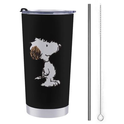 Snoopy Coffee Convenience Store EVISUK Water Stainless Direct with 600ml Tumbler, Mug, Cup, Cup, Insulated, Cold/Hot, Bottle, Steel, Drinking, Lid,
