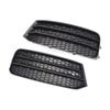 Black Left Right Front Hood Fog Light Lower Grill Grilles Cover For F30 F31 2011-2018 8XA807681B9B9